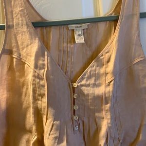 J crew top size 0 - blush colored